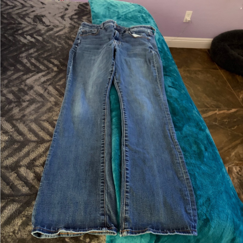 Gentle used American Eagle Outfitters High Rise Dark Blue Jeans